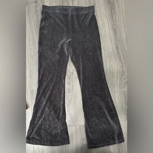 AERIE VELOUR HIGH WAISTED FLARE PANTS SIZE XL LONG